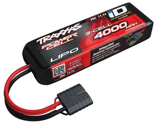 Traxxas Li-Po Batteri 3S 11,1V 4000mAh 25C iD-kontakt