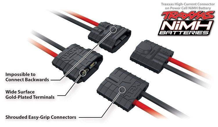 Traxxas NiMH Batteri 8,4V 3300mAh Series 3 Hump iD-kontakt