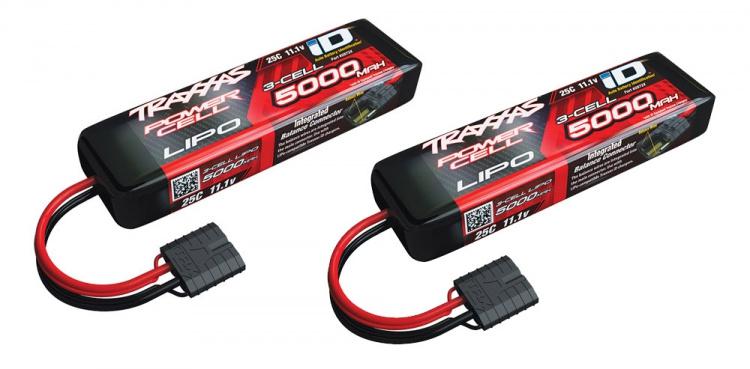 Traxxas Laddare EZ-Peak Dual 8A och 2 x 3S 5000mAh Batteri Combo