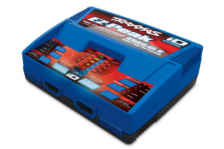 Traxxas Laddare EZ-Peak Dual 8A och 2 x 3S 5000mAh Batteri Combo
