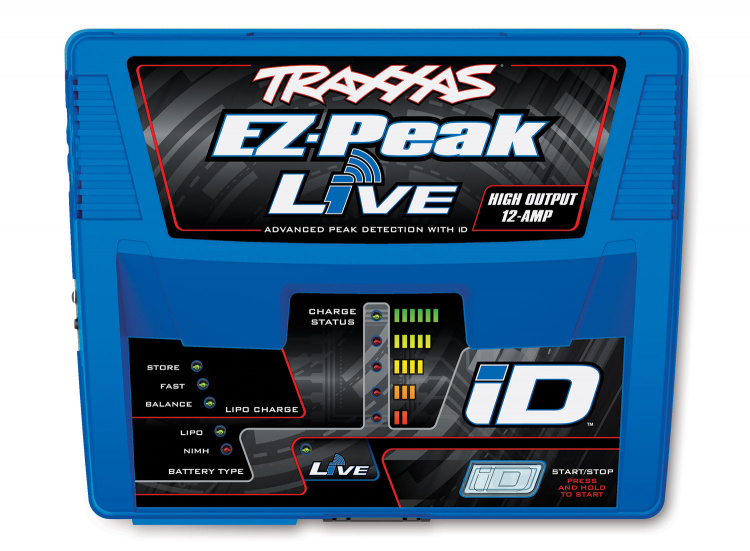 Traxxas Laddare EZ-Peak Live 12A & 4S LiPo 5000mAh Combo