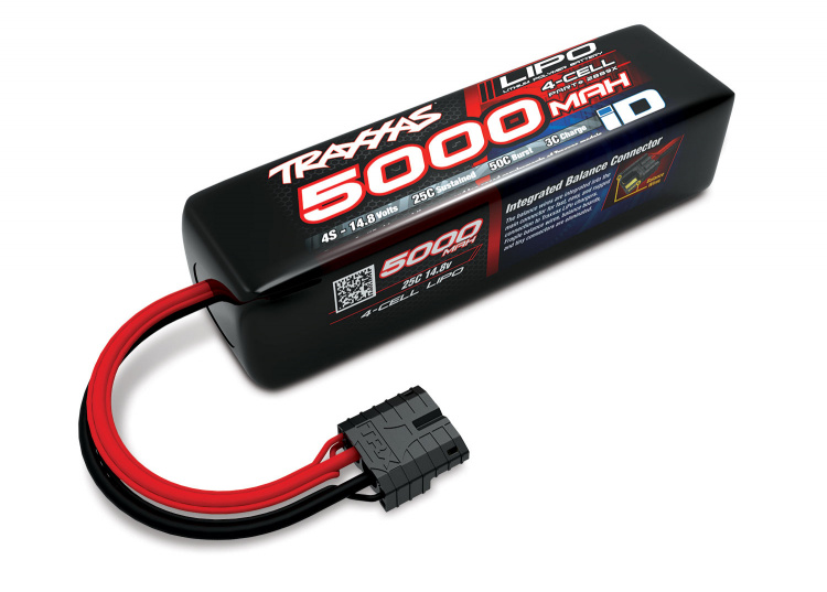 Traxxas Laddare EZ-Peak Live 12A & 4S LiPo 5000mAh Combo