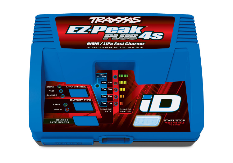 Traxxas Laddare EZ Peak Plus 8A och 4S 14,8v Li-Po 6700mAh Combo