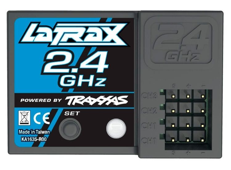 Latrax  Mottagare 3-kanals 2.4GHz
