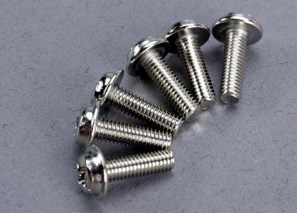 Traxxas Skruvar M3x10mm med Krage (6)