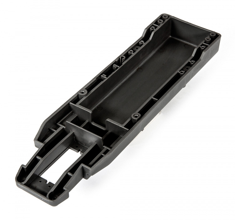 Traxxas Chassi Bottenplatta Svart (Långt Batteri) Truck 2WD