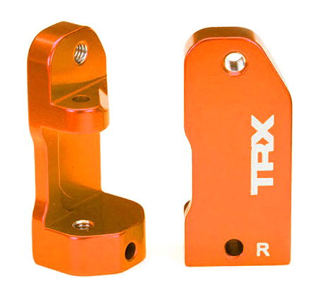 Traxxas Styrspindelhållare Aluminium Orange (Par)