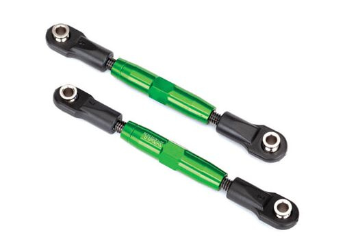 Traxxas Turnbuckle Komplett Alu Grön Camberstag 83mm (2)
