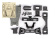 Traxxas Ombyggnadskit Clipless Kaross Rustler 2WD Traxxas Ombyggnadskit Clipless Kaross Rustler 2WD