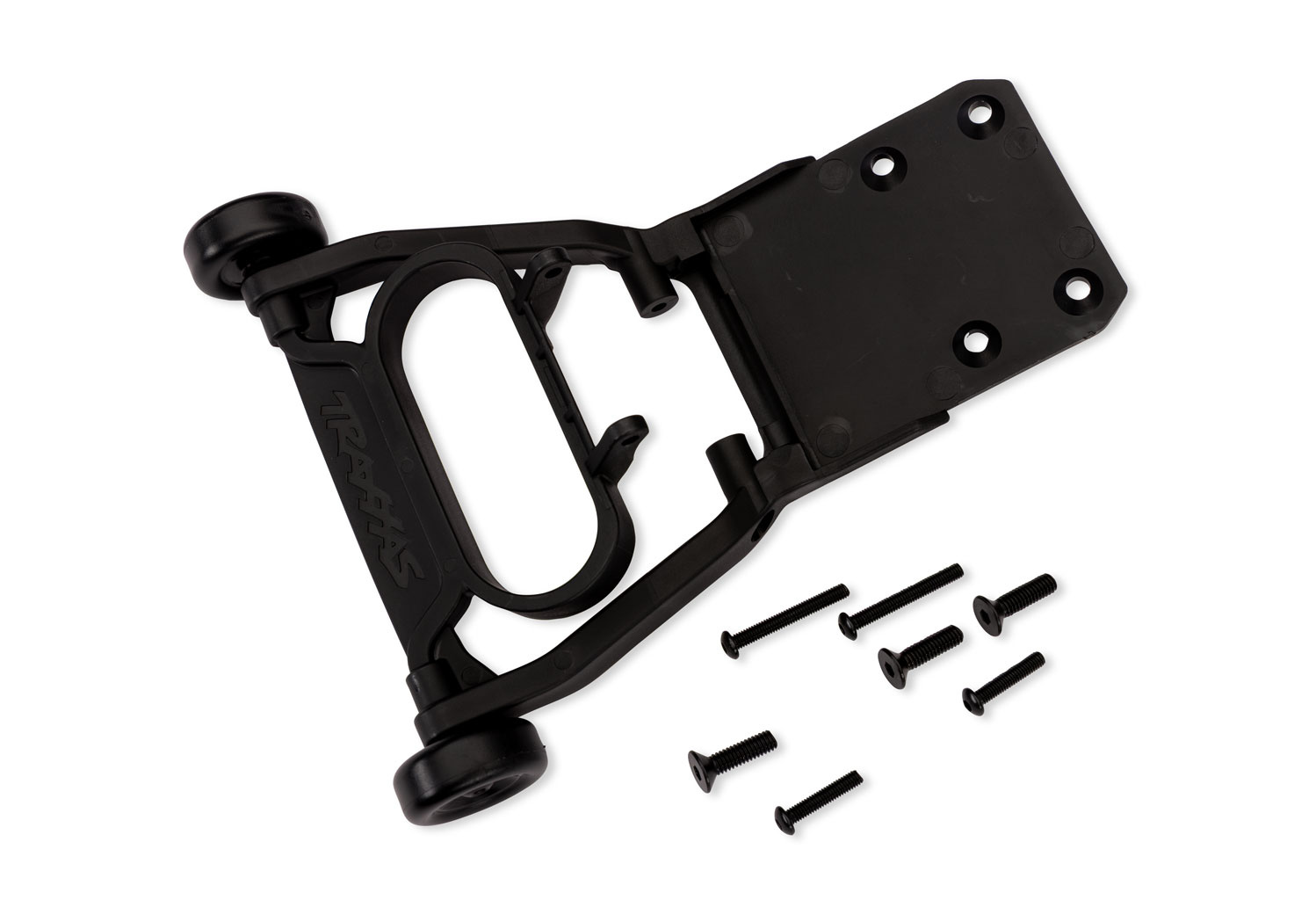 Wheelie Bar Komplett Svart (för 2WD med Transmission #9495A)
