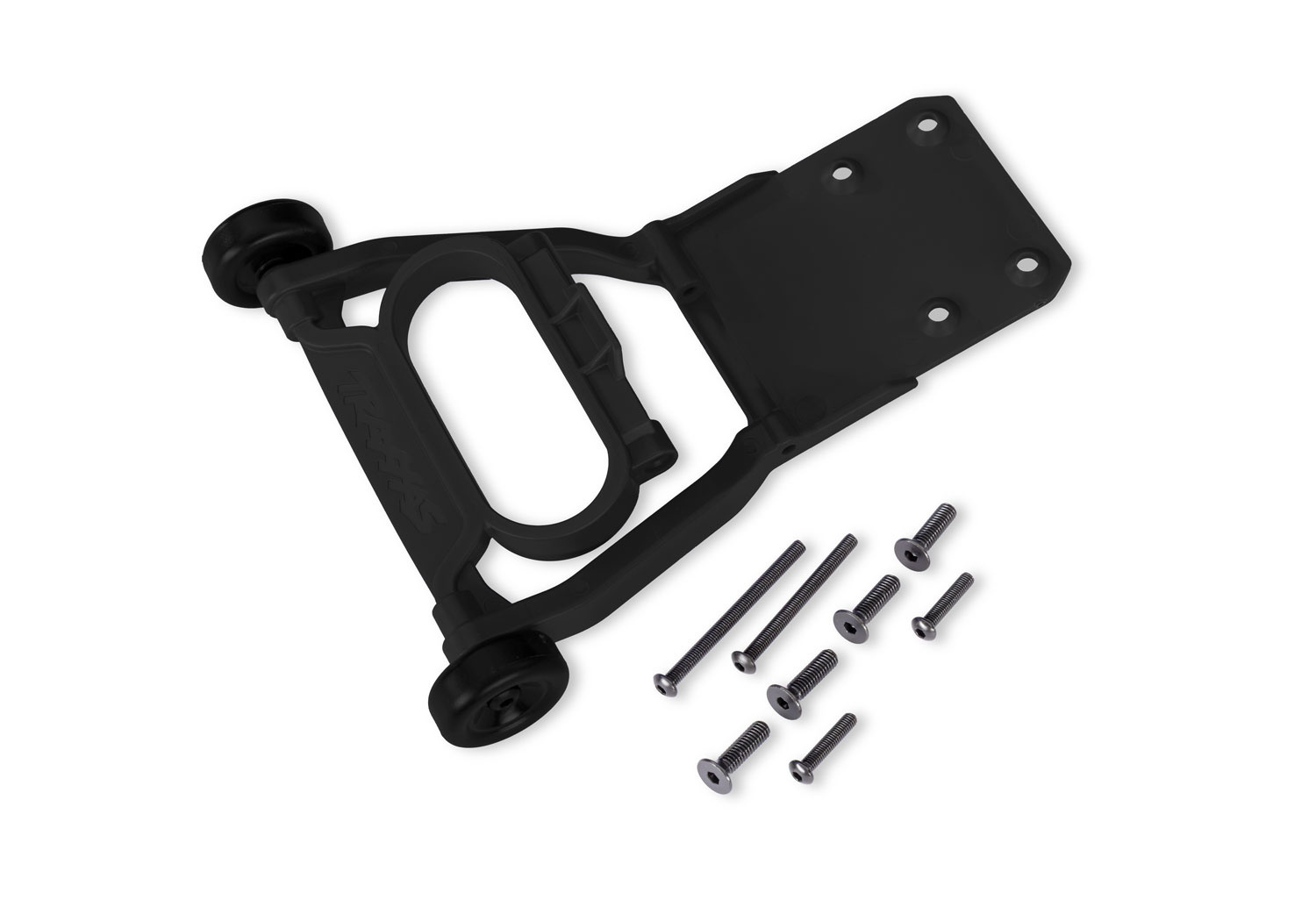 Wheelie Bar Komplett Svart (för 2WD med Transmission #3695X)