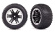 Traxxas Däck & Fälg Alias / RXT Svart med Kromad Ring 2.8 Traxxas Däck & Fälg Alias / RXT Svart med Kromad Ring 2.8