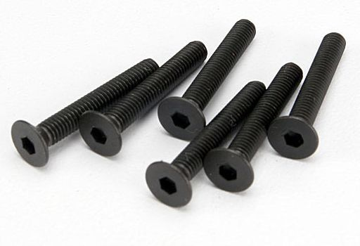 Traxxas Skruv M3x20mm Försänkt Insex (6)