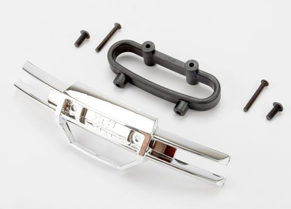 Traxxas Stötfångare Fram Krom