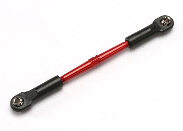 Traxxas Turnbuckle Styrstag 61mm Komplett Aluminium Röd (1)
