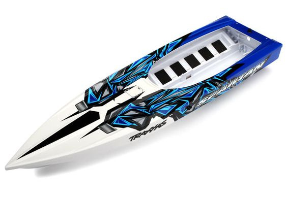 Traxxas Skrov Blå Spartan