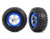 Traxxas Däck & Fälg BFGoodrich/SCT Krom-Blå 2WD Fram (2) Traxxas Däck & Fälg BFGoodrich/SCT Krom-Blå 2WD Fram (2)