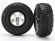 Traxxas Däck & Fälg SCT/SCT Matt Krom 2WD Fram (2) Traxxas Däck & Fälg SCT/SCT Matt Krom 2WD Fram (2)