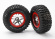 Traxxas Däck & Fälg BFGoodrich/S-Spoke Krom-Röd 2WD Fram (2) Traxxas Däck & Fälg BFGoodrich/S-Spoke Krom-Röd 2WD Fram (2)