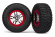 Traxxas Däck & Fälg BFGoodrich S1/S-Spoke Krom Röd 2WD Fram (2) Traxxas Däck & Fälg BFGoodrich S1/S-Spoke Krom Röd 2WD Fram (2)