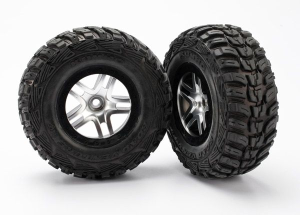 Traxxas Däck & Fälg, Kumho S1/Split-Spoke, 2WD Fram (2)*