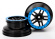 Traxxas Fälg SCT Split-Spoke Svart-Blå 2.2/3.0' 4WD/2WD Bak (2) Traxxas Fälg SCT Split-Spoke Svart-Blå 2.2/3.0' 4WD/2WD Bak (2)