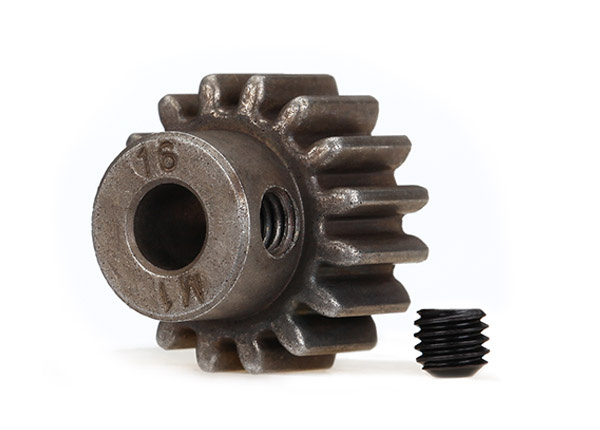 Traxxas Pinion Drev 16T 1.0M för 5mm Axel