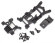 Traxxas Karossfästen F&B Set Rustler 4x4 Traxxas Karossfästen F&B Set Rustler 4x4