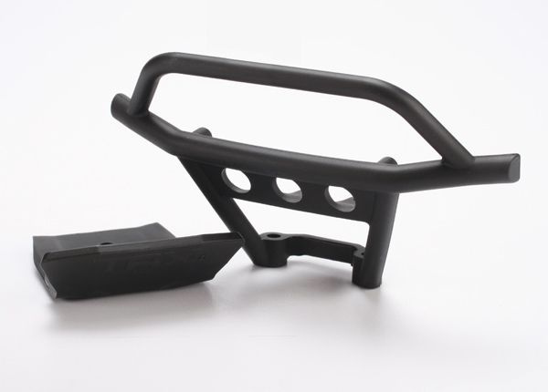 Traxxas Bumper fram svart Stamp 4x4