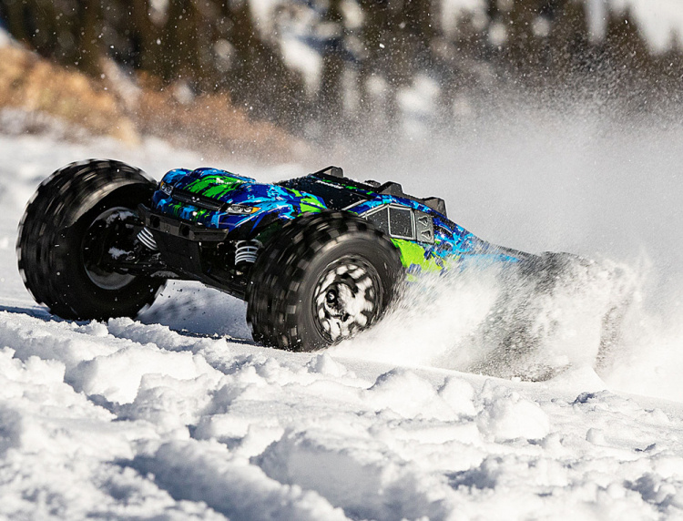 Traxxas Däck & Fälg Sledgehammer Svart 2.8