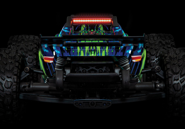 Traxxas LED Ljus Fram & Tak Set Komplett Rustler 4x4