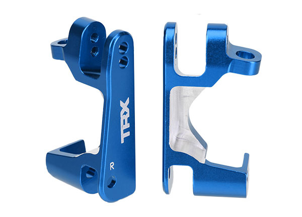 Traxxas Casterblock Alu Blå V+H (2)