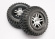 Traxxas Däck & Fälg Goodrich/S-Spoke Krom-Svart 4WD/2WD Bak TSM (2) Traxxas Däck & Fälg Goodrich/S-Spoke Krom-Svart 4WD/2WD Bak TSM (2)