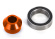 Traxxas Kullager 10x15x4mm med Adapter Alu Orange Traxxas Kullager 10x15x4mm med Adapter Alu Orange