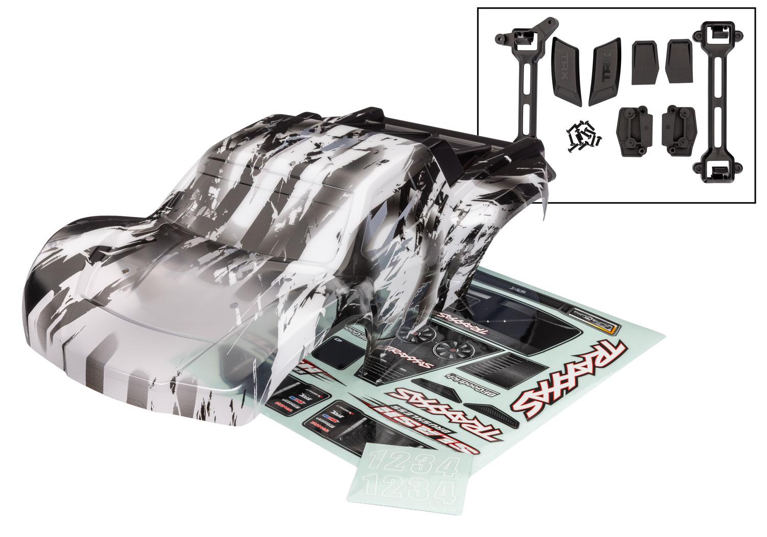 Kaross Slash 2WD ProGraphix Clipless Komplett