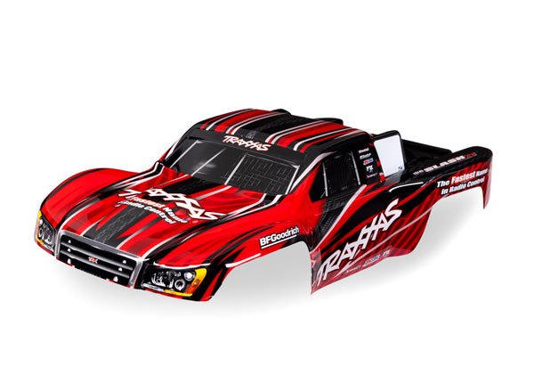 Traxxas Kaross 1/16 Slash Röd