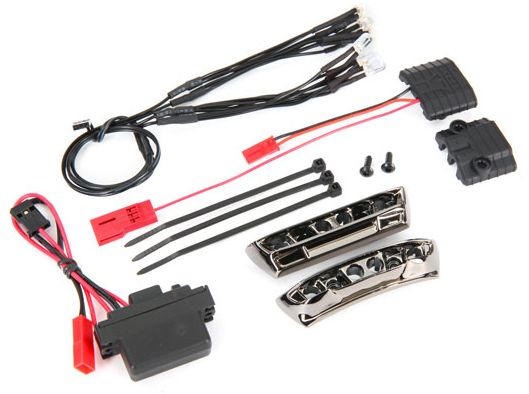 Traxxas LED Ljus Fram & Bak Komplett Set 1/16 E-Revo