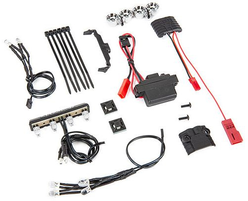 Traxxas LED Ljus Fram, Bak & Tak Komplett Set  1/16 Summit