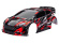 Traxxas Kaross Ford Fiesta ST Rally Röd Traxxas Kaross Ford Fiesta ST Rally Röd
