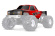 Traxxas Kaross X-Maxx MT Chevrolet GMT400 Röd Traxxas Kaross X-Maxx MT Chevrolet GMT400 Röd