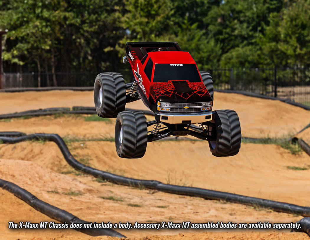 Traxxas Kaross X-Monster Chevrolet GMT400 Röd