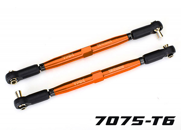 Traxxas Länkarm Alu Orange 157mm Justerbar (2) X-Maxx