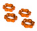 Traxxas Hjulmutter 17mm Alu Orange (4) Traxxas Hjulmutter 17mm Alu Orange (4)