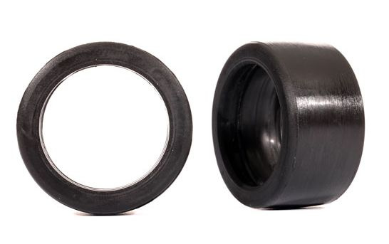 Traxxas Däck (Gummi) Wheelie Bar Alu (#7775x) (2)