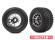 Traxxas Däck & Fälg Gravix Förstärkta / XRT Race Svart Krom (2) Traxxas Däck & Fälg Gravix Förstärkta / XRT Race Svart Krom (2)