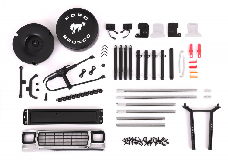 Traxxas Kaross Ford Bronco ´79 Omålad Komplett