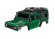 Traxxas Kaross Land Rover Defender Clipless Komplett Grön Traxxas Kaross Land Rover Defender Clipless Komplett Grön