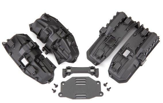 Traxxas Innerskärmar Smala F&B (för TRX-4 med Kaross utan karossclips)