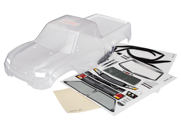 Traxxas Kaross TRX-4 Sport Omålad (Förberedd för LED-ljus)