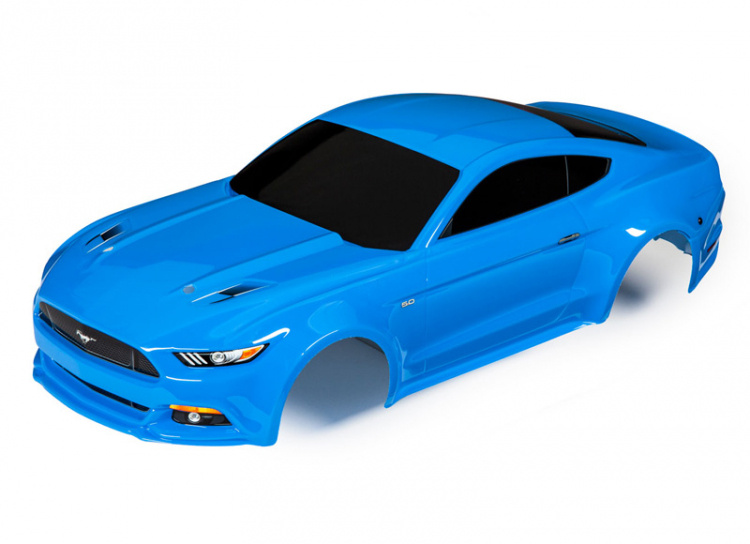 Traxxas Kaross Ford Mustang GT Blå